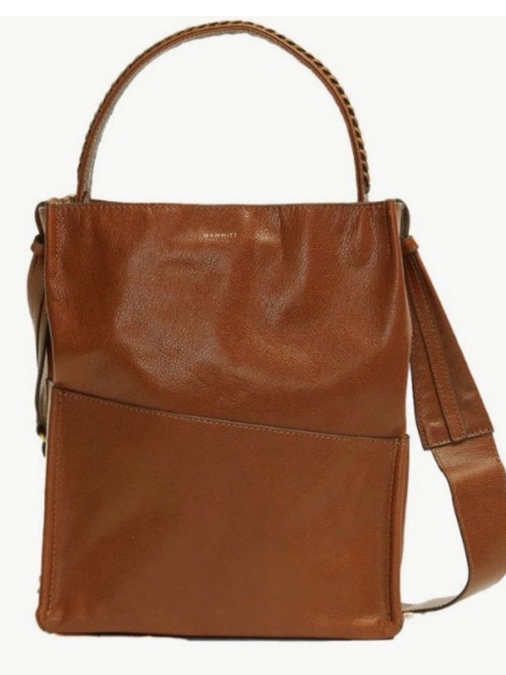 HAMMITT Davis Leather Manzanita Tan Bag - Picture 2 of 8